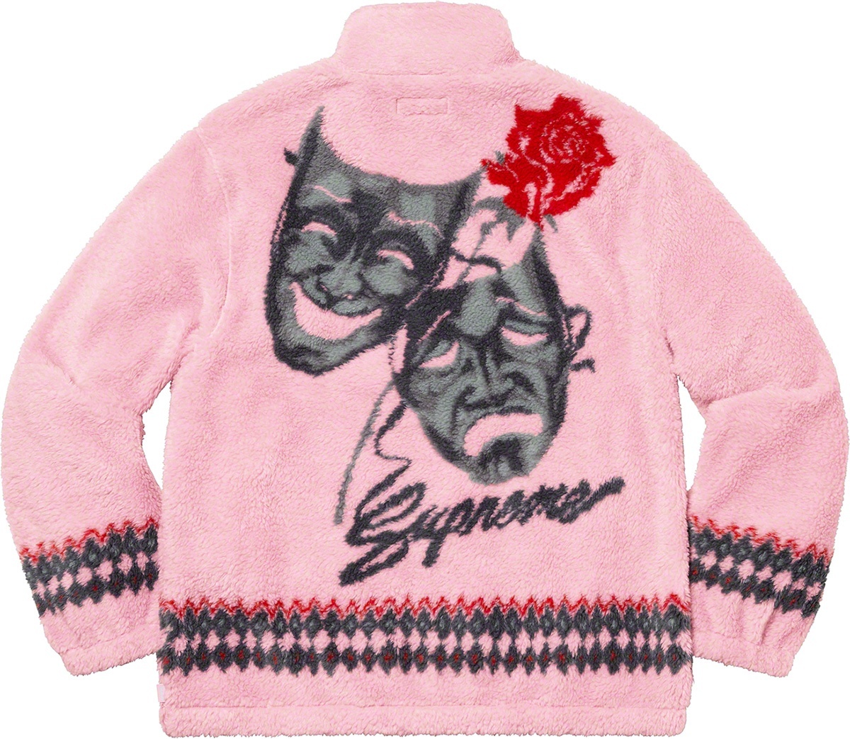 Drama Mask Fleece Jacket view 7
